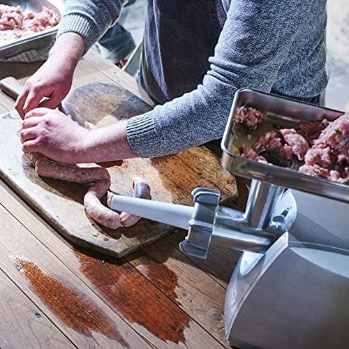  [아마존베스트]Gastroback 41408 Design Meat Mincer Pro M, 2,000 Watt Max, Stainless Steel Cross Knife, Die-Cast Aluminium Housing, Aluminium, Silver