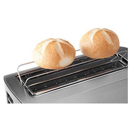  [아마존베스트]Gastroback 42397 Design Toaster Pro 2S, 2 Slices, Integrated Bun Attachment, 9 Browning Levels, LED Countdown Display, 950 Watt, 18/8 Stainless Steel Design