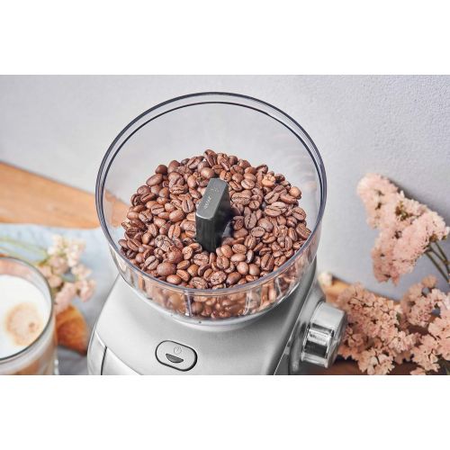  [아마존베스트]GASTROBACK 42642 Design Coffee Grinder Advanced Plus Hands-Free Operation 400 g Bean Container 16 Grinding Settings Fine to Coarse 130 Watts Professional Stainless Steel Cone Grind