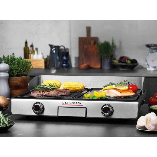  GASTROBACK Plancha & BBQ Design Table Grill