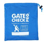 GATE CHECK PRO Gate Check Pro XL Double Stroller Travel Bag for Airplane - Premium Quality Ballistic Nylon - Featuring Padded Backpack Shoulder Straps for Comfort and Durability (Made by The #1 S