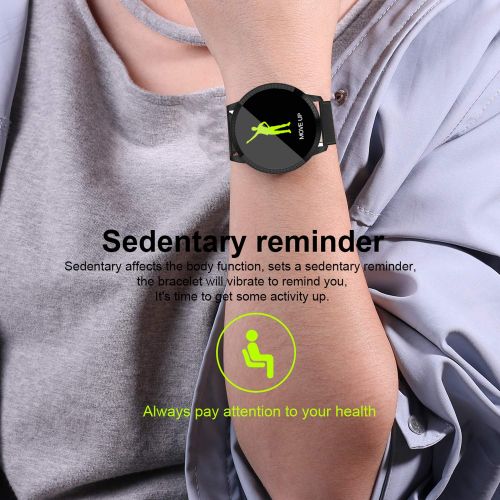  GBD Smart Watch Sport Activity Fitness Tracker with Heart Rate Blood Pressure Sleep Monitor Pedometer Waterproof Wrist Watch Wristband Birthday Gifts for Men Famle Women Him Her Mo