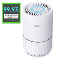 [아마존핫딜]GBlife Gblife Luftreiniger HEPA Vorfilter Kohlefilter 3 Schritte Filterung Air Purifier zur Reinigung von Staubfilm, Bakterien, Rauch (weiss)