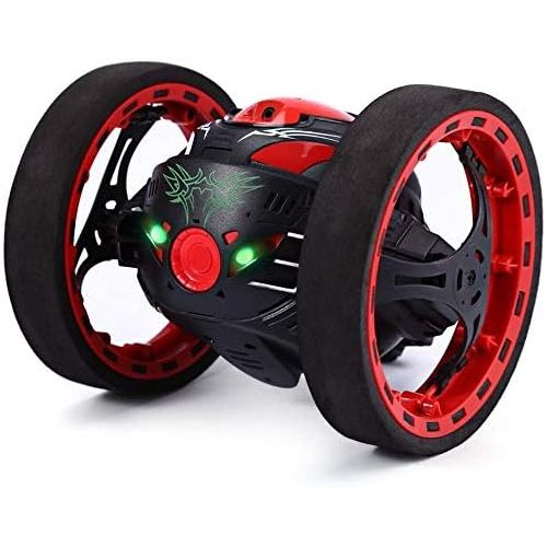  GBlife 2.4GHz Wireless Remote Control Jumping RC Toy Cars Bounce Car No WiFi Kids Boys Christmas Birthday Gifts (Black)