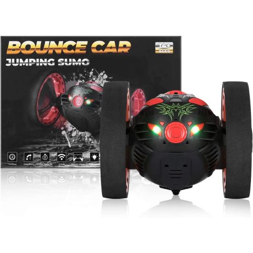  GBlife 2.4GHz Wireless Remote Control Jumping RC Toy Cars Bounce Car No WiFi Kids Boys Christmas Birthday Gifts (Black)