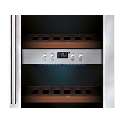  G-Brand Profi Weinkuehlschrank, 24 Flaschen, 3-22° C , 2 getrennte Temperaturzonen, GGG WK645