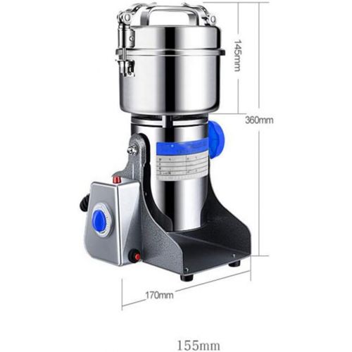  GCCLCF 800g Edelstahlmuehle, chinesische Krautermedizin, Verschiedene Koerner, Haushalt, Getreide, Gewuerze, Medizin, Haushaltsmuehle, elektrische Kaffeemuehle