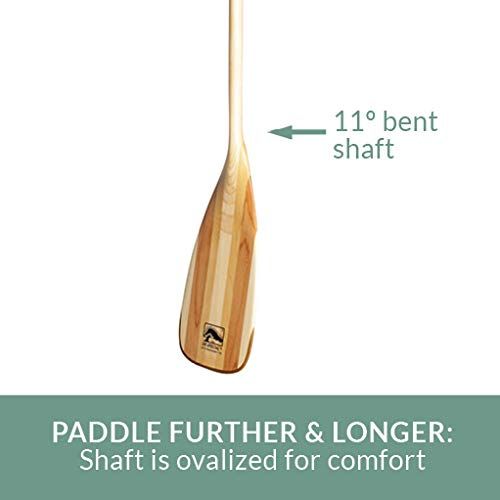  GCI Bending Branches BB Special Performance Wood Canoe Paddle for Everyday Canoers