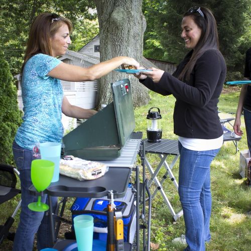  GCI Outdoor Slim-Fold Cook Station Portable Outdoor Folding Table