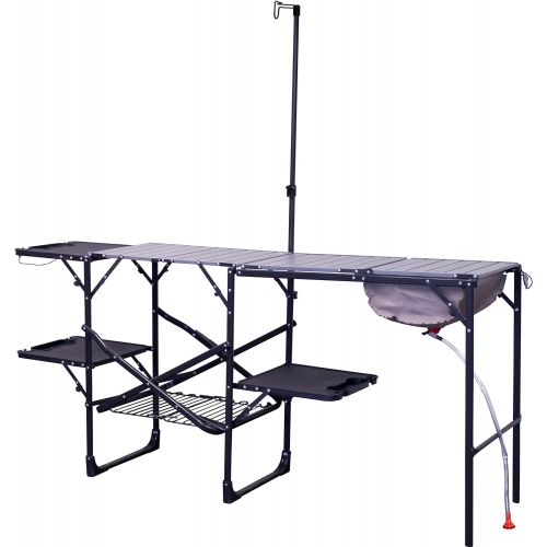  GCI Outdoor Master Cook Station Portable Camp Kitchen Outdoor Folding Table