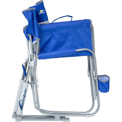  GCI Outdoor Waterside Beach Rocker Folding Beach Chair & Portable Rocking Chair