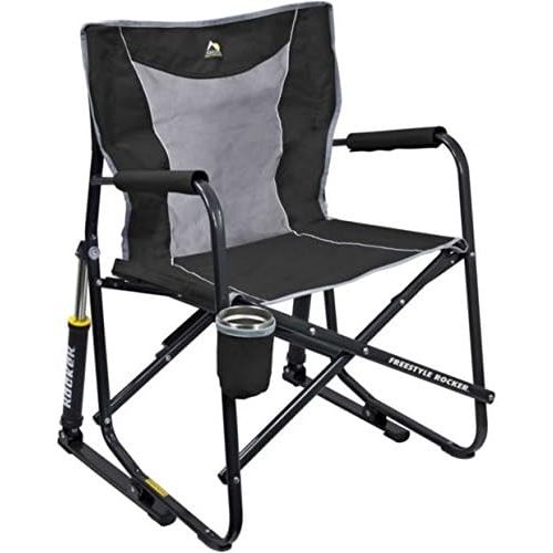  GCI Outdoor Freestyle Rocker Mesh Chair (Black)