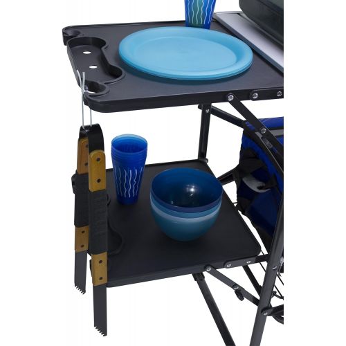  GCI Outdoor Slim-Fold Cook Station Portable Outdoor Folding Table