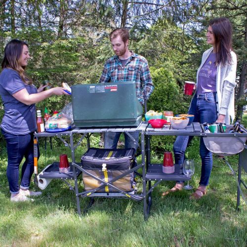  [아마존베스트]GCI Outdoor Master Cook Portable Folding Camp Kitchen