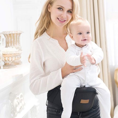  GCKAZN Flip Advanced 4-in-1 Convertible Baby Carrier, Multi-Function: Abdomen, Back, with Hip seat, Suitable from Birth to 4 Years Old Newborns, Infants & Toddlers, Ideal Gift