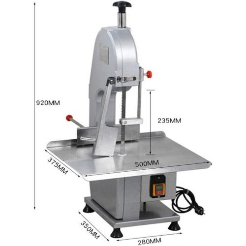  [아마존베스트]GDAE10 Commercial Electric Meat Band Saw Bone Sawing Machine/Slicer for cutting frozen meat, Sawing pigs trotters, beefsteak with saw blade for Frozen Meat Fish Pig Hoof Beef Bone USA Shi