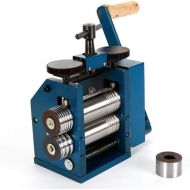 [아마존베스트]GDAE10 Manual Rolling Mill Machine - 3 Roller Manual Combination Rolling Mill Flatten Machine - Jewelry DIY Tool & Equipments Gear Ratio 1:6 for DIY Jewelers Craft professional (Roll pres