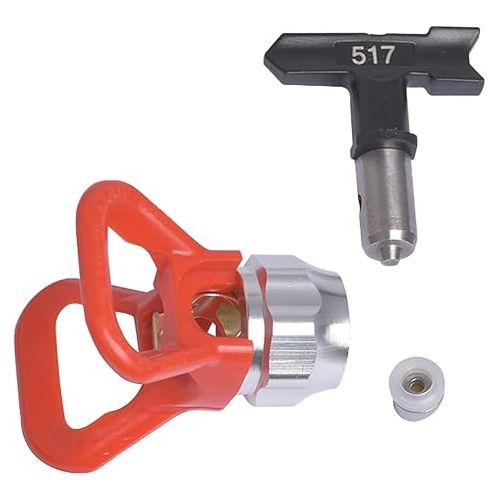  GDHXW 7/8 Guard Combo 517 Airless Spray Tip for Standard Airless Paint Spray Guns