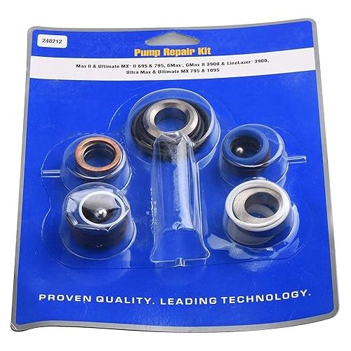  GDHXW 248212 Pump Repair Kit for Graco 695 795 3900 Airless Paint Sprayers Aftermarket