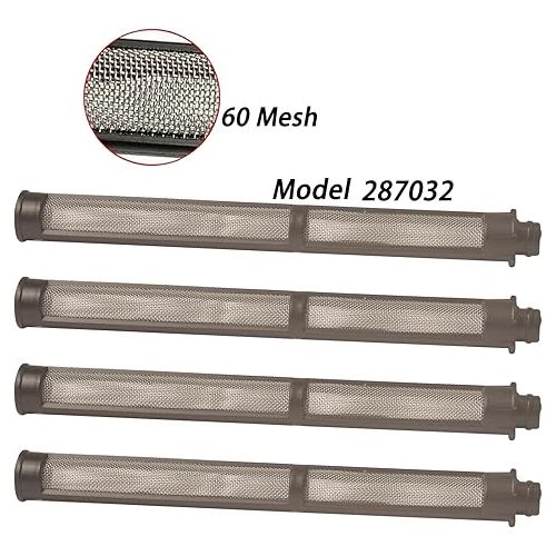  GDHXW Airless Spray Filter Screen Set 3 Kinds Suction Pipe Filter Screen Spray Pump Inner Core Filter Screen Spray Gun Filter Screen,for Graco 390 395 490 495 495 595 3400 Sprayers