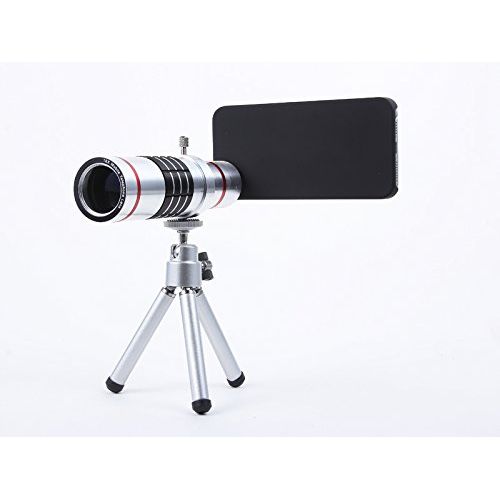  Universal Telephoto Lens Cell Phone Telescope GDIPro Hiking Concert Camera Lens 8X Optical Zoom Telescope Camera Lens With Holder For Middle Camera Smartphone