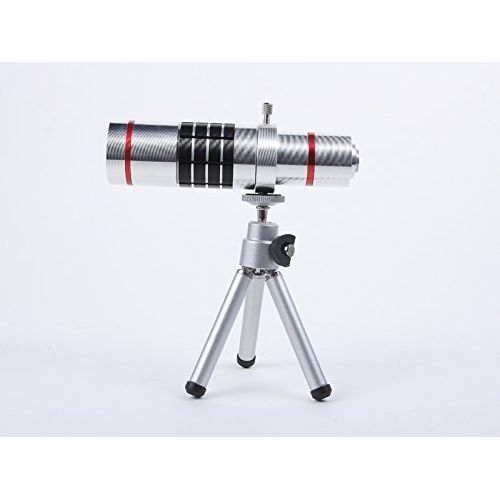  Universal Telephoto Lens Cell Phone Telescope GDIPro Hiking Concert Camera Lens 8X Optical Zoom Telescope Camera Lens With Holder For Middle Camera Smartphone