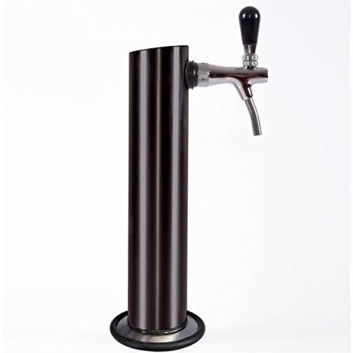  [아마존베스트]GDW Exquisit BK160 Beer Bar Column with Compensator Tap and Foot Black