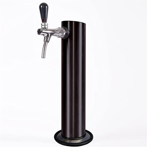  [아마존베스트]GDW Exquisit BK160 Beer Bar Column with Compensator Tap and Foot Black