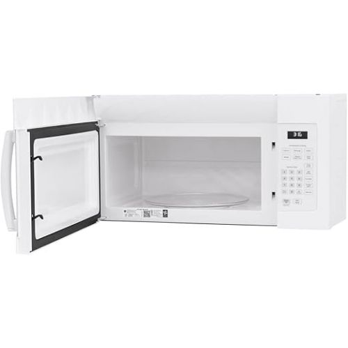  GE JVM3160DFWW 1.6 Cu. Ft. Over-the-Range Microwave Oven White Bundle with Premium 2 YR CPS Enhanced Protection Pack