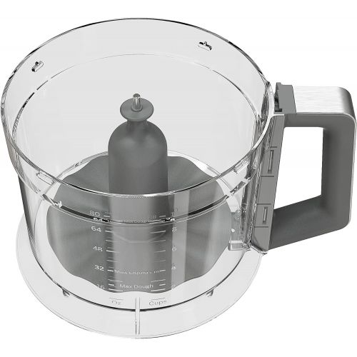  GE Food Processor 12 Cup Complete With 3 Feeding Tubes & Stainless Steel Accessories - 3 Discs + Dough Blade 3 Speed Great for Shredded Cheese, Chicken & More Kitchen Essentials 55