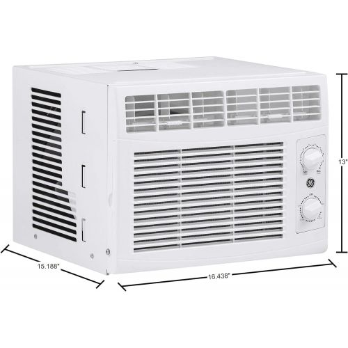  GE AHV05LZ Window Air Conditioner with 5050 BTU Cooling Capacity, 115 Volts in White