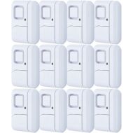 [아마존베스트]GE Personal Security Window/Door, 12-Pack, DIY Protection, Burglar Alert, Magnetic Sensor, Off/Chime/Alarm, Easy Installation, Ideal for Home, Garage, Apartment, Dorm, RV and Offic