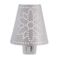 GE Metal Shade With Flower Design Incandescent Night Light 51386
