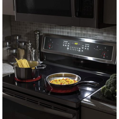  GE PVM9215SKSS Profile 2.1 Cu. Ft. Stainless Steel Over-the-Range Microwave