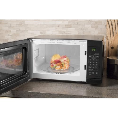  GE JES1072DMBB Turntable Countertop Microwave 0.7, Black