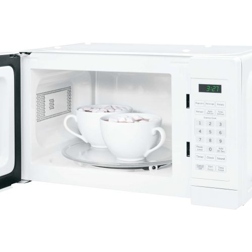  GE JEM3072SHSS 0.7 Cu. Ft. Capacity 700 Watt Countertop Microwave Oven, Auto and Time Defrost in Stainless Steel