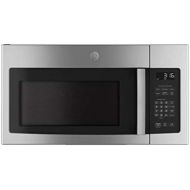 GE JVM3162RJSS 30 120 Volts 1.6 cu. ft. Capacity Over the Range Microwave with Convertible Venting and 1000 Watts in Stainlesss Steel