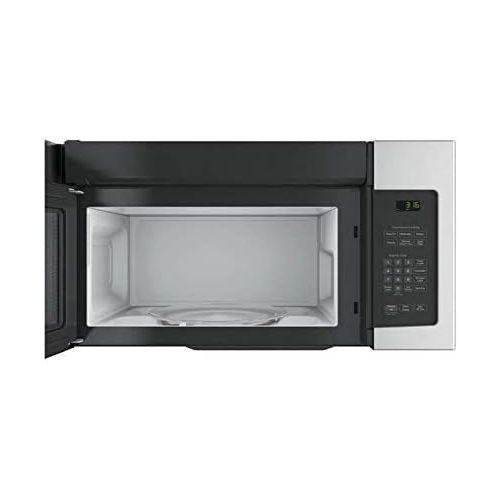  GE JVM3162RJSS 30 120 Volts 1.6 cu. ft. Capacity Over the Range Microwave with Convertible Venting and 1000 Watts in Stainlesss Steel