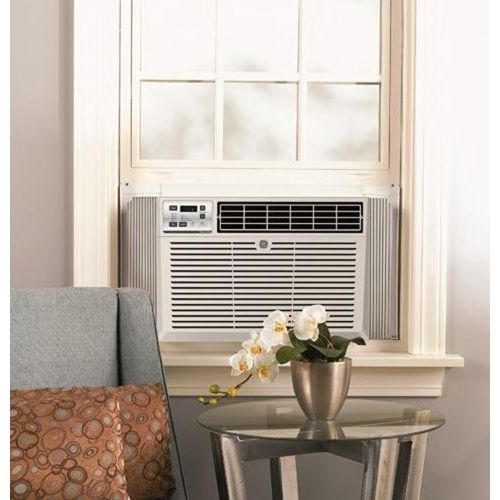  GE AEM12AX 22 Window Air Conditioner with 12050 Cooling BTU Energy Star Qualified in Light Cool Gray