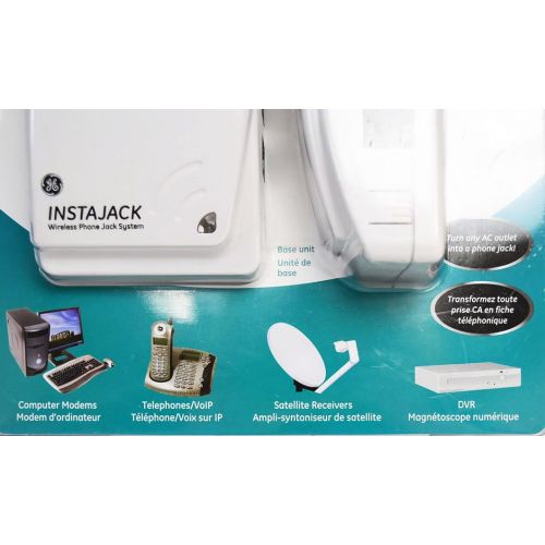  GE 20467 InstaJack Wireless Phone Jack System