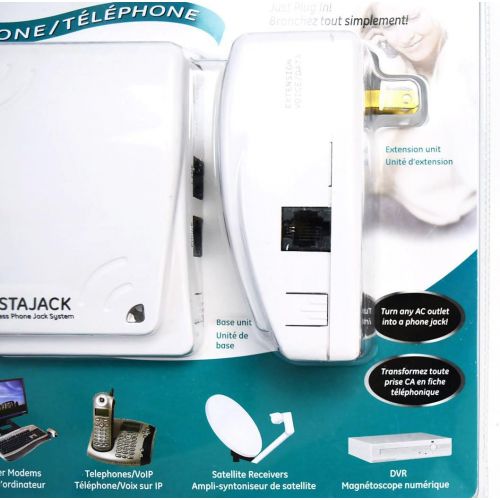  GE 20467 InstaJack Wireless Phone Jack System