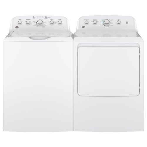  GE GTD42EASJWW Aluminized Alloy Drum Electric Dryer, 7.2 Cu. Ft. Capacity, White,