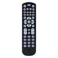 GE home electrical GE Backlit Universal Remote Control for Samsung, Vizio, LG, Sony, Sharp, Roku, Apple TV, TCL, Panasonic, Smart TV, Streaming Players, Blu-Ray, DVD, 4-Device, Black, 40081