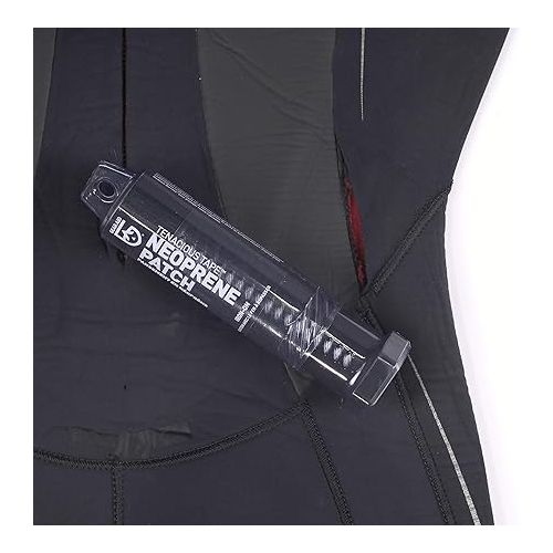  GEAR AID Wetsuit Repair Kit with Iron-On Neoprene Patch and Glue, Fix Seams and Tears