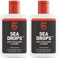 [아마존베스트]Gear Aid Sea Drops Anti-Fog and Cleaner for Dive and Snorkel Masks, 1.25 fl oz