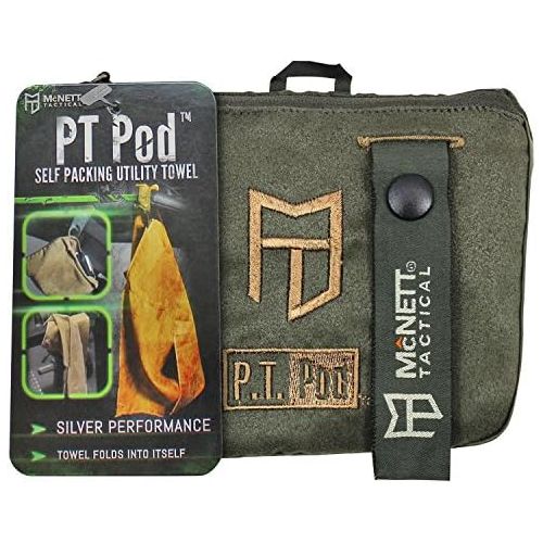  [아마존베스트]McNett Tactical PT Pod Microfiber Towel for Workouts and Fitness, 20 x 32