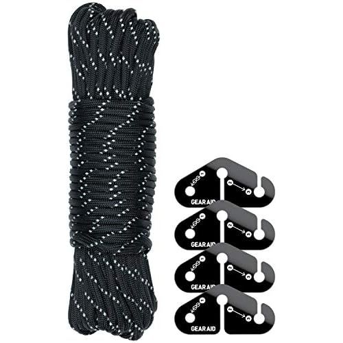  [아마존베스트]GEAR AID Gear Aid Taut Line Kit with 550 Paracord for Hanging Gear on a Travel Clothesline