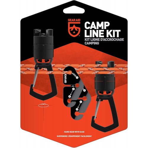  [아마존베스트]GEAR AID Gear Aid Camp Line Kit for Hanging and Drying Gear on a 550 Paracord