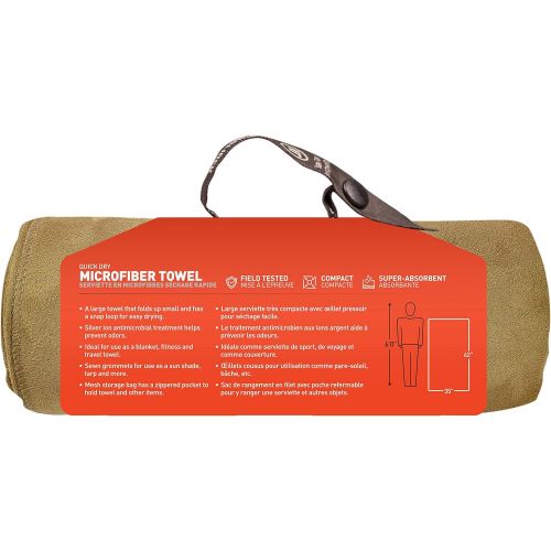  [아마존베스트]GEAR AID Gear Aid Quick Dry Microfiber Towel for Travel, Camping and Sports