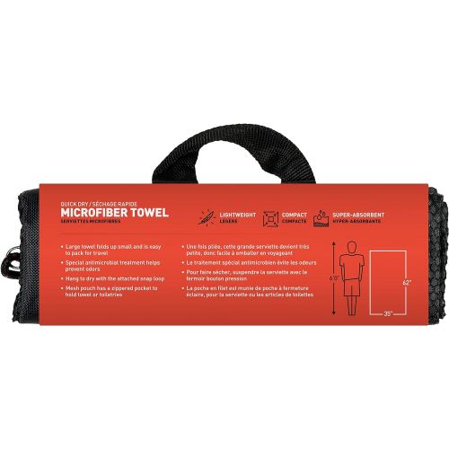  [아마존베스트]GEAR AID Gear Aid Quick Dry Microfiber Towel for Travel, Camping and Sports